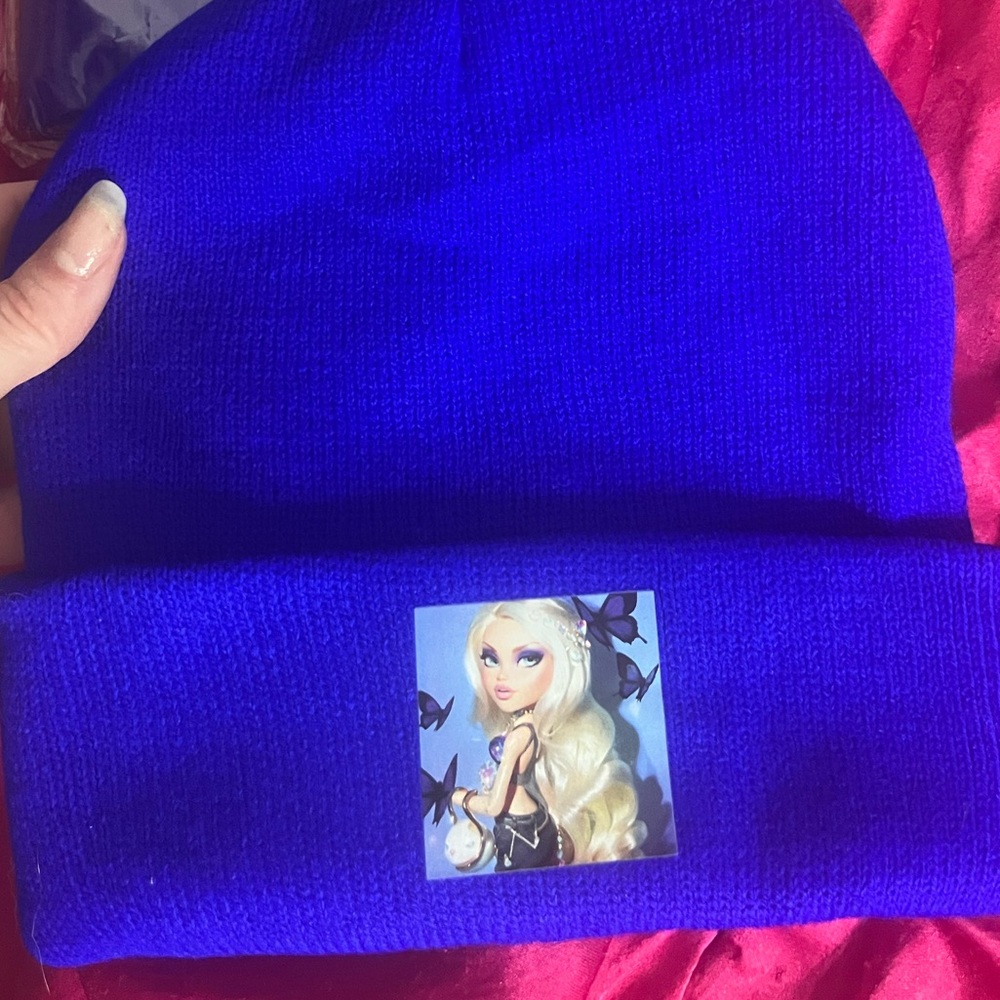Custom bratz beanie